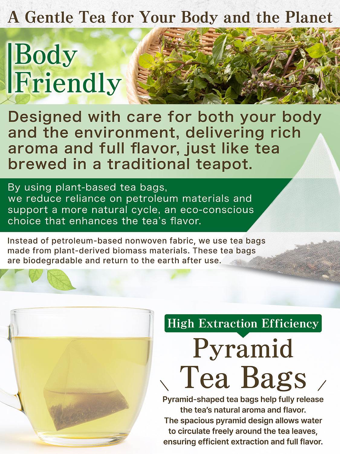 [HELLO and] Organic Holy Basil Tea: 100% Sri Lankan Single-Origin (JAS Certified, Caffeine-Free, 30 Bags)
